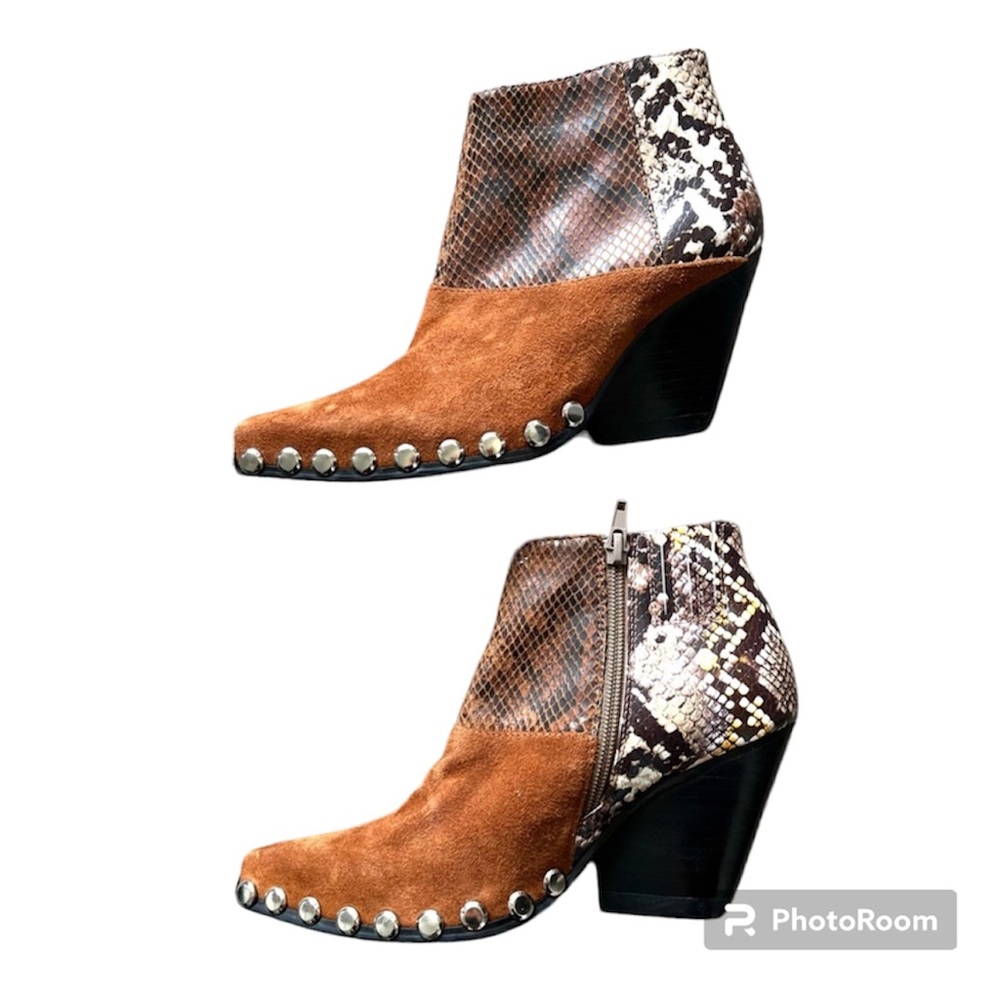 RARE Jeffrey Campbell Studded Western Booties